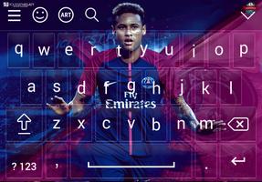Keyboard For Neymar Jr PSG capture d'écran 2