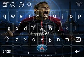 Keyboard For Neymar Jr PSG syot layar 3