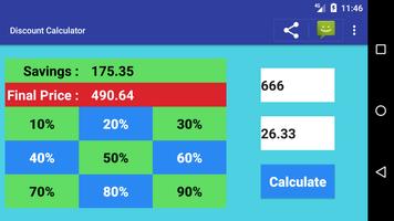 Sale Price Discount Calculator Free capture d'écran 2