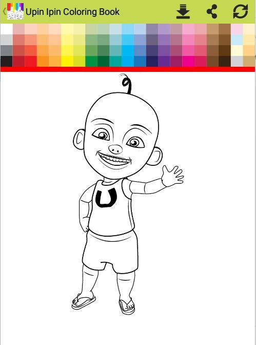 Coloring Book Upin Dan Ipin - Kids and Adult Coloring Pages