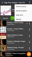 Lagu Pop Terbaru Mp3 Gratis capture d'écran 1