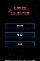 2D Space Shooter plakat