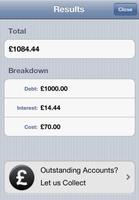 برنامه‌نما Late Payment Calculator (UK) عکس از صفحه