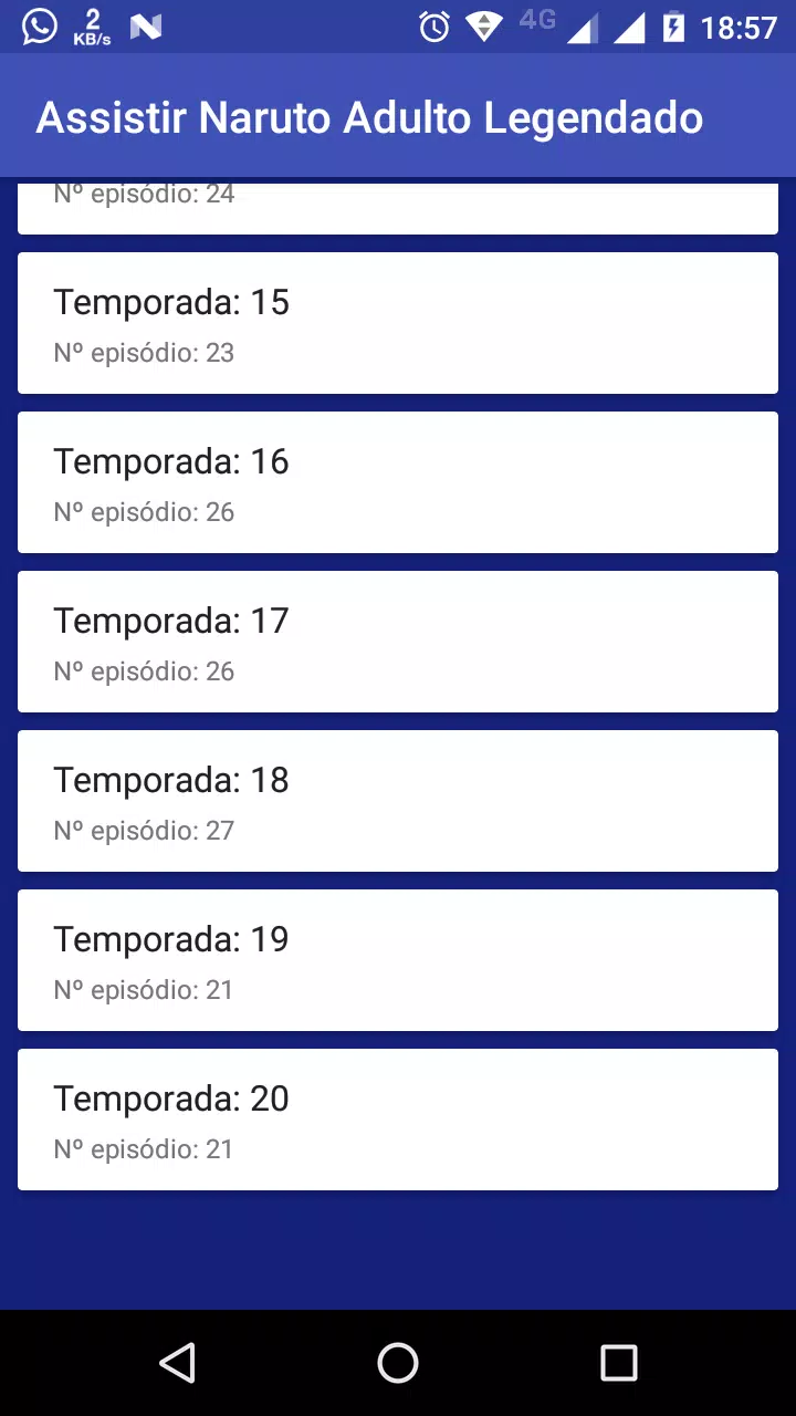 app para assistir naruto em português