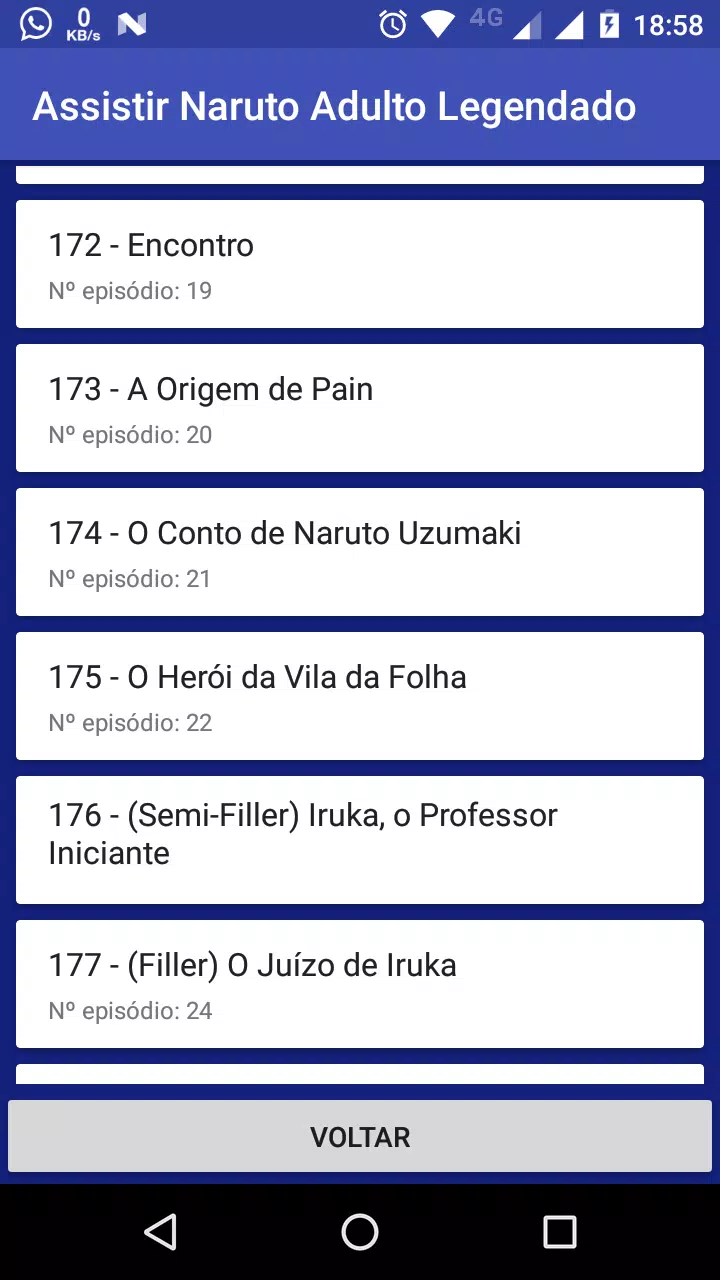 APLICATIVO PARA ASSISTIR NARUTO