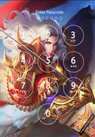 Free Mobile Legend Hero Lock Screen capture d'écran 1