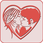 Romantic Love Stickers 圖標