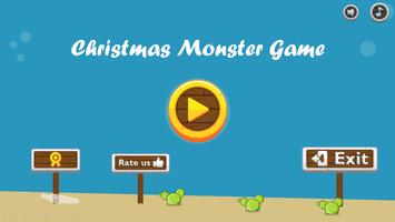 Christmas Monster Game ポスター