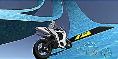 Bike Parking 3D : Motocross Impossible Lava Floor capture d'écran 2