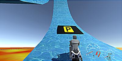 Bike Parking 3D : Motocross Impossible Lava Floor capture d'écran 3