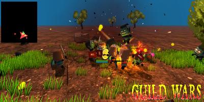 Pixel Zombies Survival Hunter: Blocky City MMO RPG capture d'écran 3