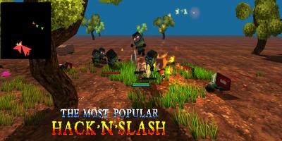 Pixel Zombies Survival Hunter: Blocky City MMO RPG スクリーンショット 1