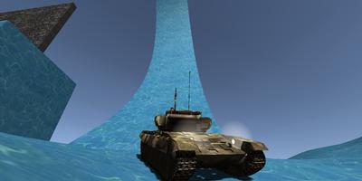 Tank Battle 3d War World Shooter Free: Blocky City تصوير الشاشة 2