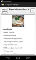 European Recipes imagem de tela 2