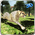 Wild Cheetah Jungle Simulator icône