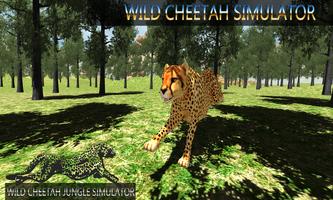 Wild Cheetah Jungle Simulator Affiche