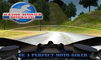 Jurassic Dinosaur Moto Racing capture d'écran 3