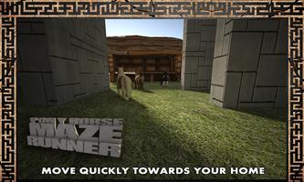 Pony Horse Maze Run Simulator Affiche