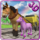 Pony Horse Carriage Transport APK