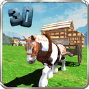 Pony Horse Cart Simulator 3D APK