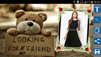 Teddybear Photo Frames পোস্টার