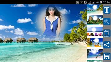 Beach Photo Frames syot layar 1