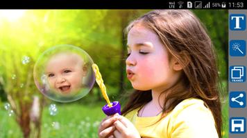 Bubble Photo Frames penulis hantaran