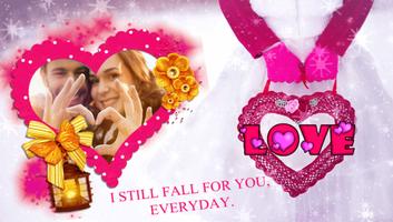 I Love You Photo Frames اسکرین شاٹ 1