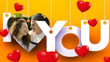 I Love You Photo Frames اسکرین شاٹ 2