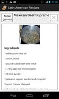 Latin-American Recipes screenshot 2