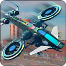 Ciudad Drone 3D Ataque - Piloto Volar Simulador APK