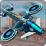 City Drone 3D Attack - Pilot Flying Simulator Game biểu tượng