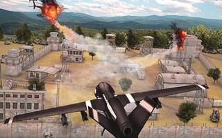 مدينة أزيز 3D هجوم - طيار طيران محاكاة لعبة الملصق
