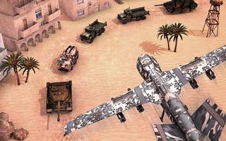 مدينة أزيز 3D هجوم - طيار طيران محاكاة لعبة تصوير الشاشة 1