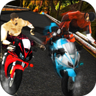 Death Racer Moto Bike Car 3D - Motorcycle Racing icône