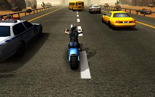Death Racer Moto Bike Car 3D - Motorcycle Racing 스크린샷 3