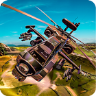 War of Air Helicopter - Gunship Rescue Nation Game icône