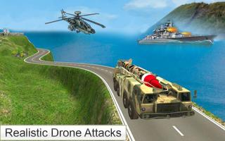 Missile Simulator War - Drones Combat Strike Zone পোস্টার