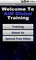 Aim Global Business Training Plakat