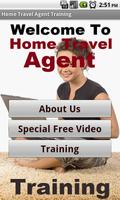 in Home Travel Agent Biz Affiche