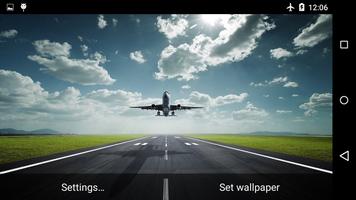 Airplane Live Wallpaper Free capture d'écran 2