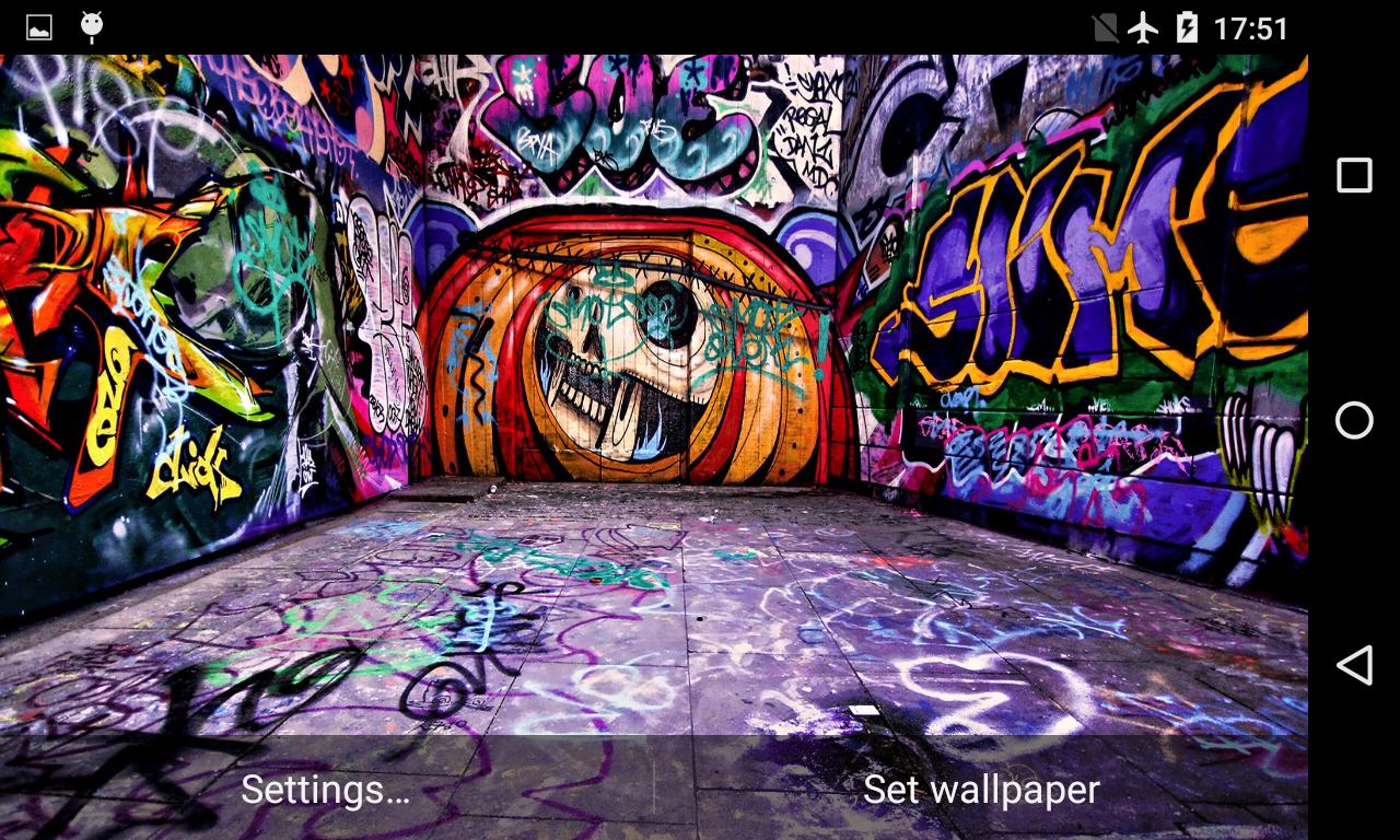 Graffiti 3D Live Wallpaper APK untuk Unduhan Android