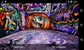 Graffiti 3D Live Wallpaper capture d'écran 3