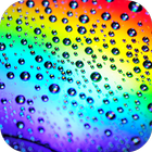 Rainbow Drops Live Wallpaper icône