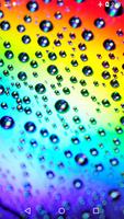 Rainbow Drops Live Wallpaper постер