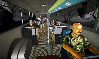 Army Bus Driving Simulator imagem de tela 2