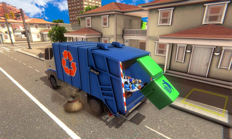 Urban City Junk Truck Simulator Garbage Recycle For Android Apk Download - garbage truck simulator roblox codes
