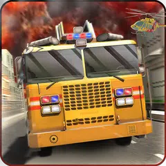 Скачать Пожар водитель грузовика Город APK