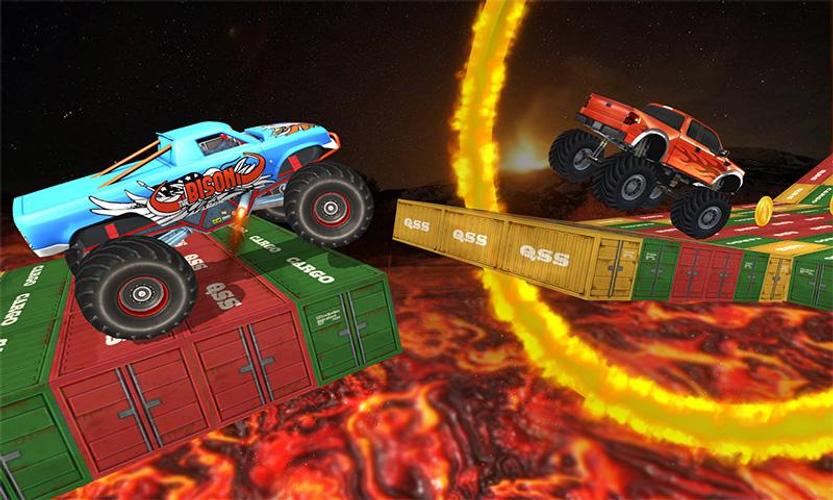 Monster Truck Stunts Floor Is Lava Apk 11 Download For - roblox the floor is lava 2 challenge the hot with