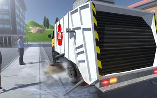 Road Garbage Dump Truck Driver اسکرین شاٹ 1